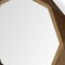 Homeroots 32 in. Octagon Wooden Frame Wall Mirror 376397 - alternate 8